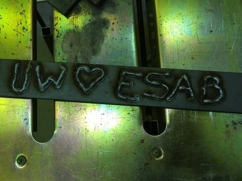 UW loves ESAB