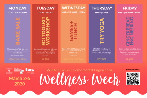 Wellness week schedule