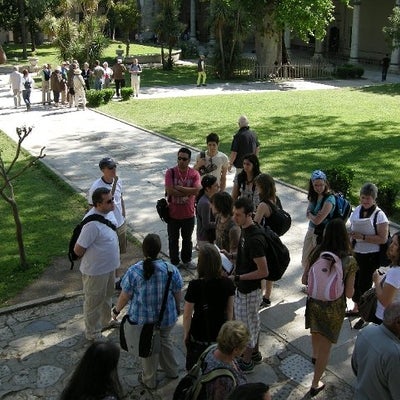 10. Waterloo students in the grounds of the Topkapi Palace, Istanbul