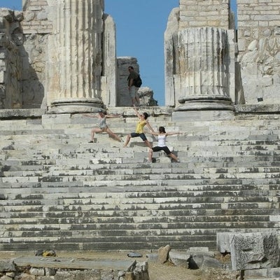 52. Performance art in the Temple of Apollo, Didyma