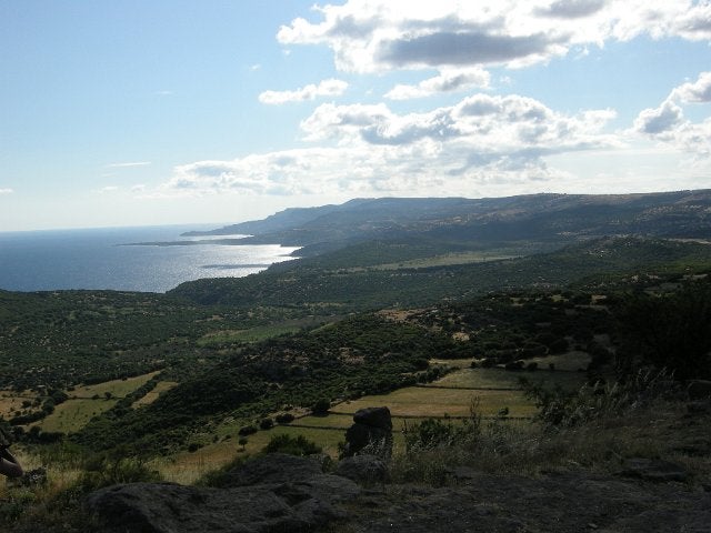 22. The Aegean Sea from the heights of Assos
