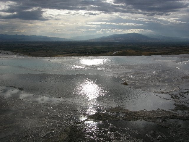 34. Sunshine on the waters of Pamukkale