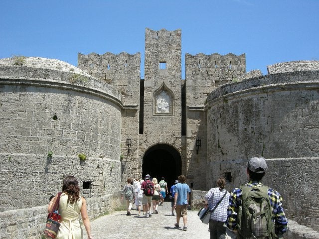 68. Crusader fortifications, city of Rhodes