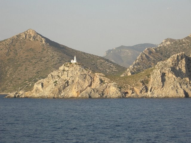 75. Lighthouse, Aegean Sea