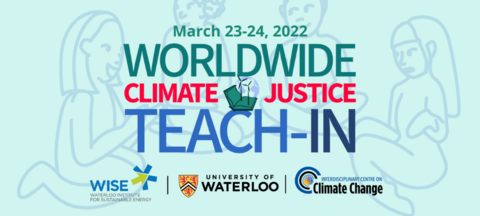 Worldwide Climate Justice Teach-in graphic