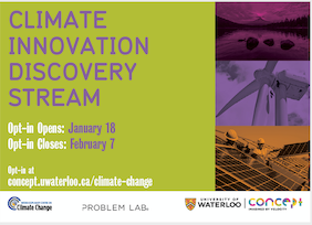 Climate Innovation Discovery Stream poster