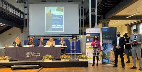 Panel of experts at COP26.