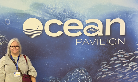Kirsten Muller at COP28 Ocean Pavilion