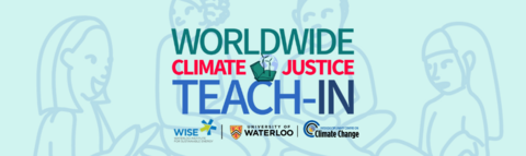 Worldwide Climate Justice Teach-in graphic