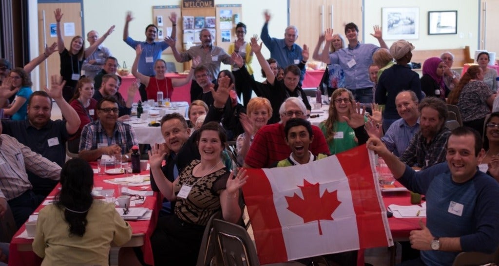 World Wide Views' Canada participants.