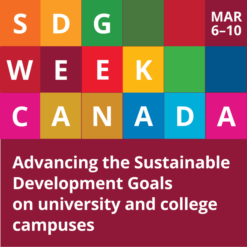 SDG Week poster