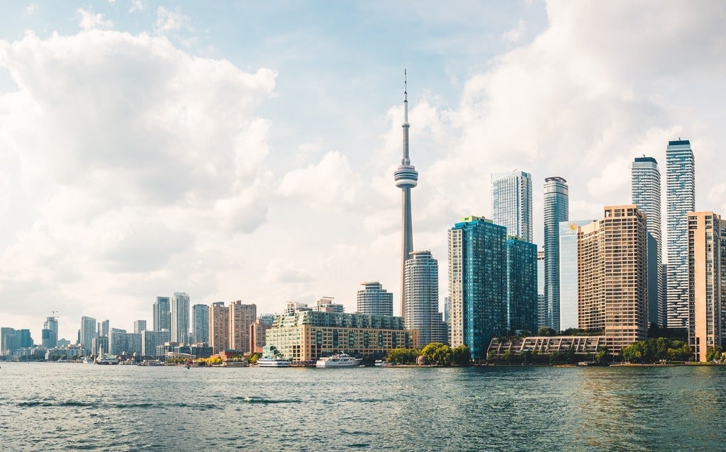 View of Toronto skyline