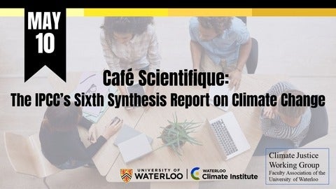 Cafe scientifique event poster