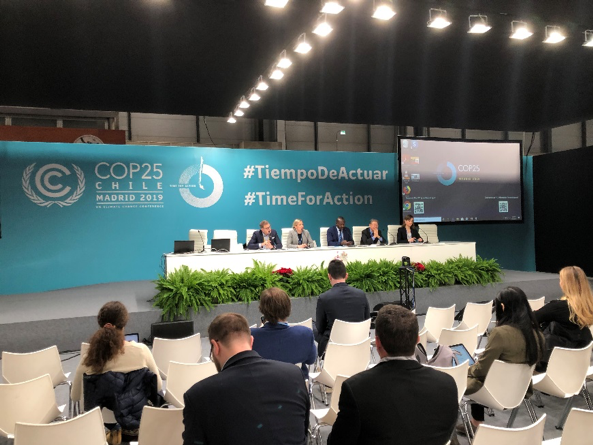 COP25 side event entitled, ‘How digital technologies can support climate action’