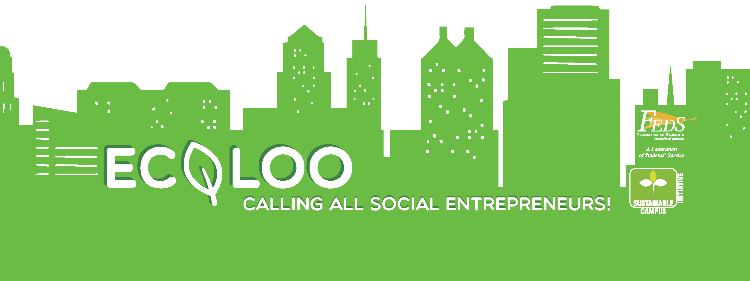 ECOLOO pitch contest banner.