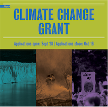 Climate Change Grant poster