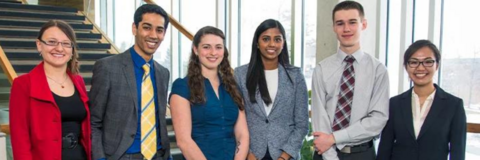 group shot of the 2013 Co-op Students of the Year