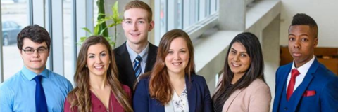 Group photo of the 2015 Co-op students of the year