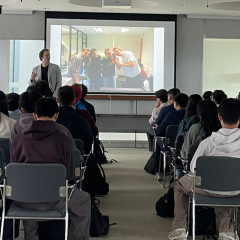 students attending leaptools employer information session 