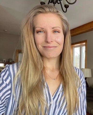 Sam Bycraft taking a selfie and smiling