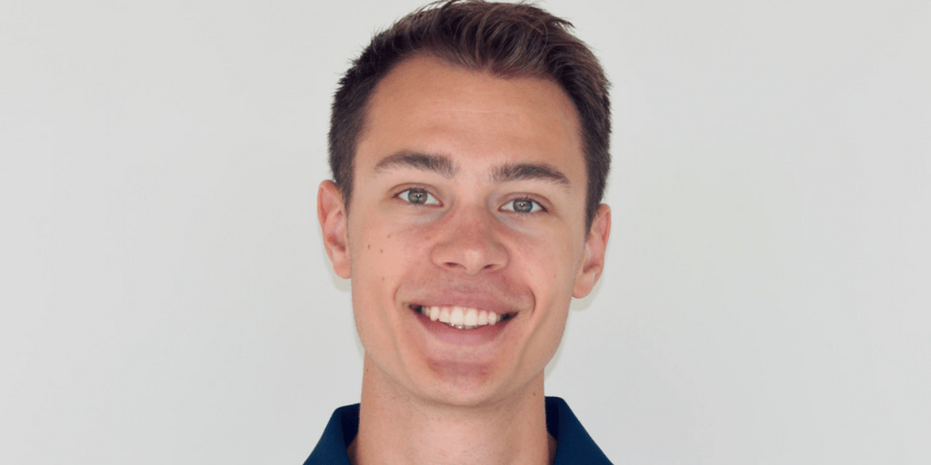 University of Waterloo, Pharamacy Co-op student, Max smiling