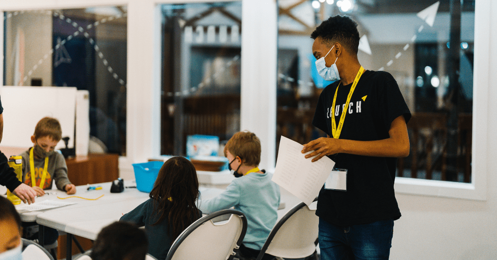 Waterloo co-op student working as a program co-ordinator and coach at LAUNCH Waterloo