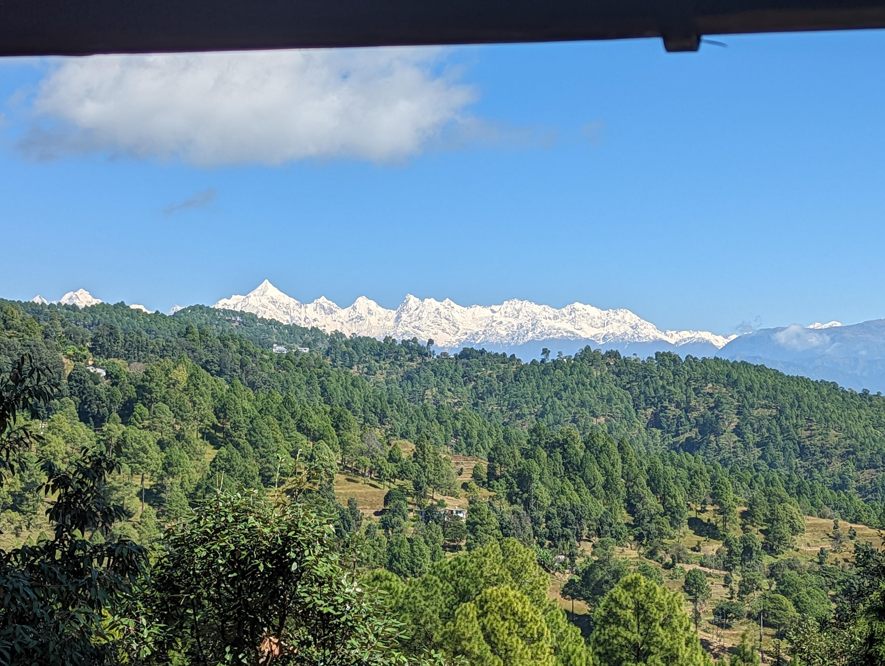 Skyline in Uttarakhand, India.