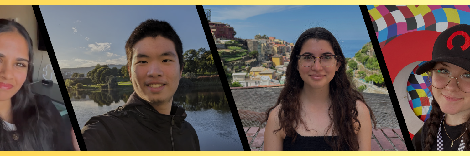 Four individual student photos collaged together.