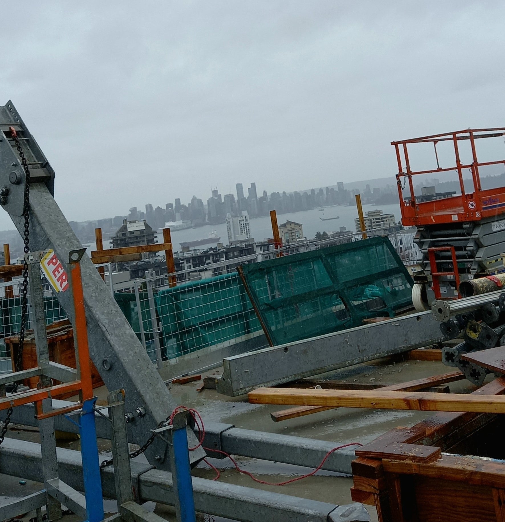 First-person view of Titus standing among engineering equipment.