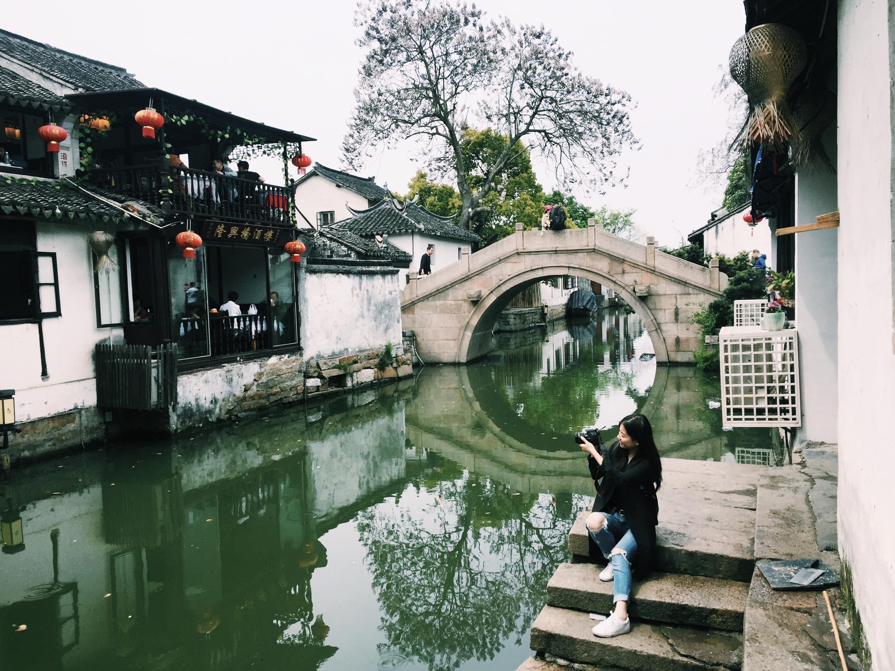 Suzhou, a popular, old city near Shanghai