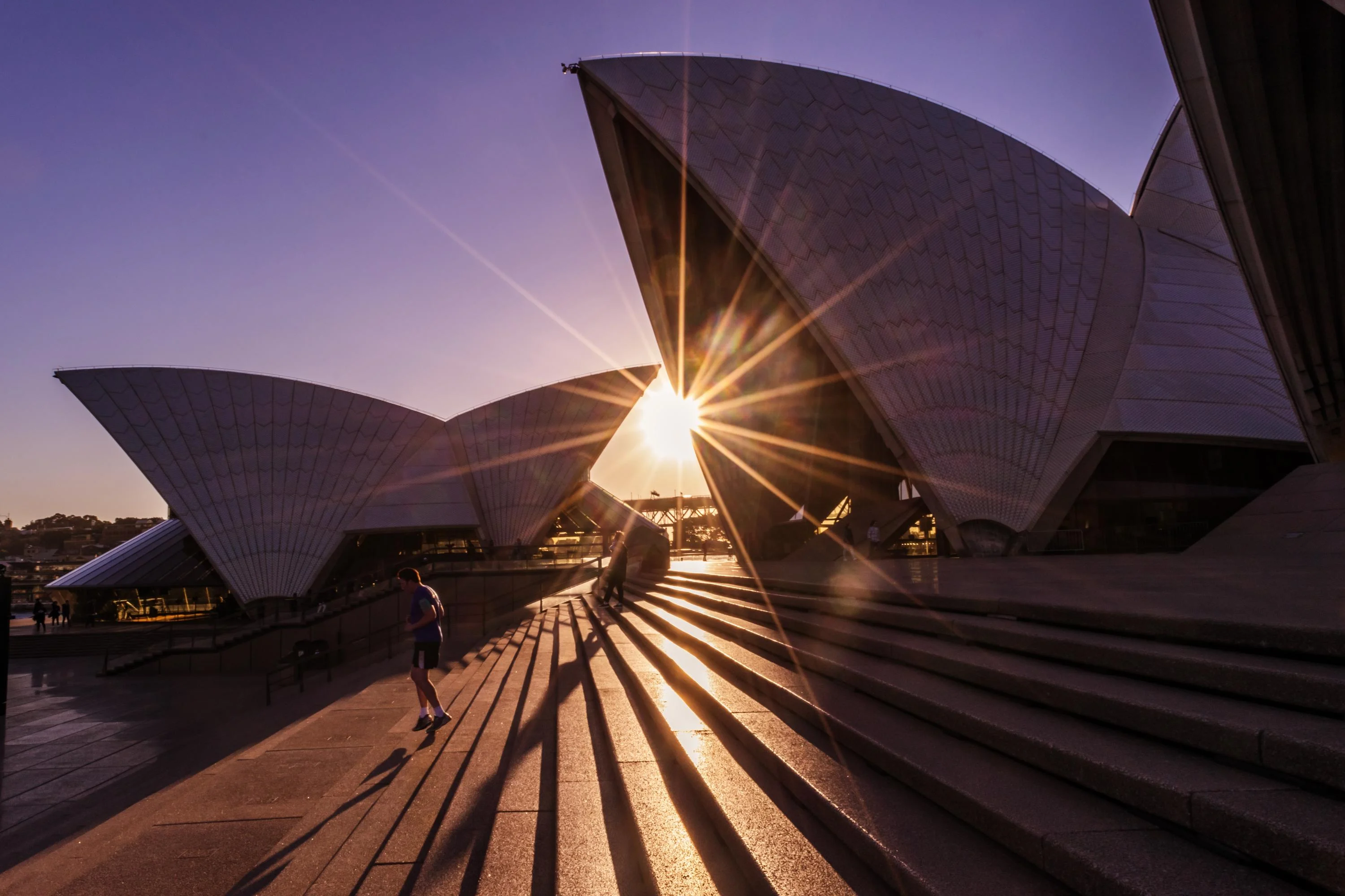 Sydney Opera House at sunset