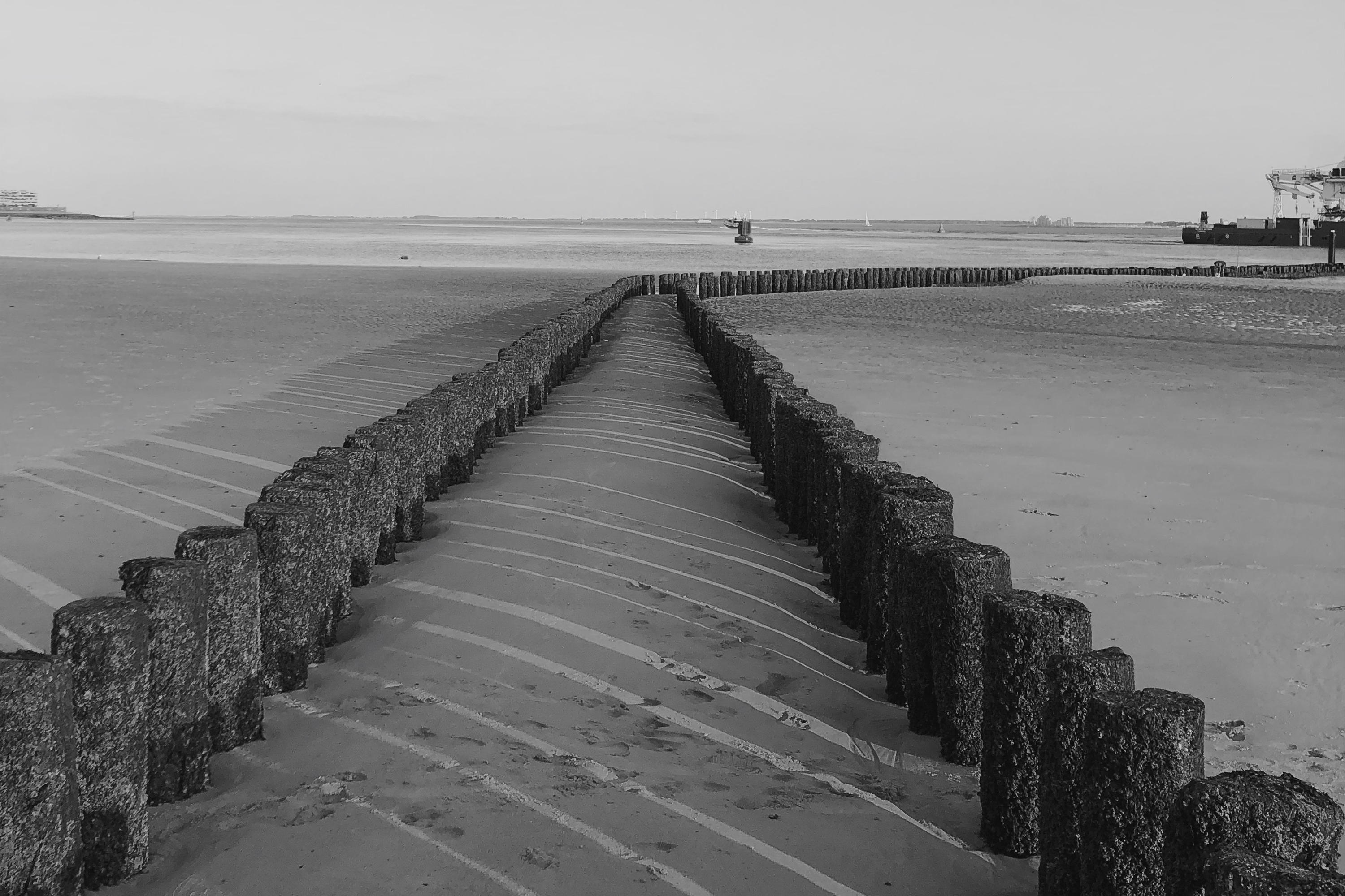 Photo taken by Nada while watching the tides change drastically in the Netherlands