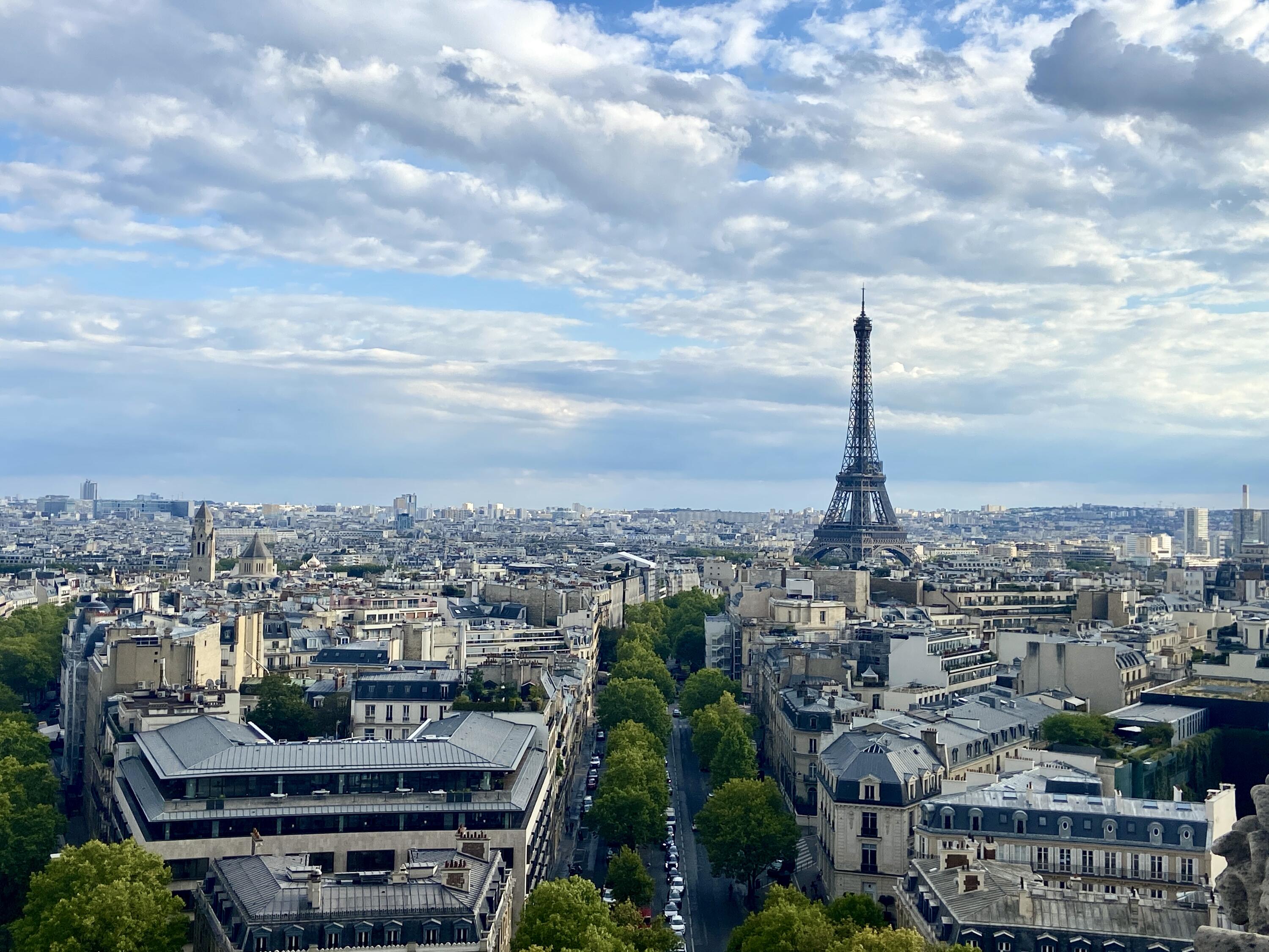 Skyline of Paris.