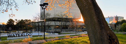 Univeristy of Waterloo campus.