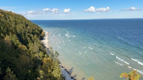 Coastline of the Great Lakes