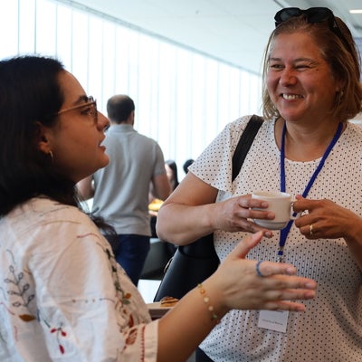 Myra and Pelin at TAMEG 2024