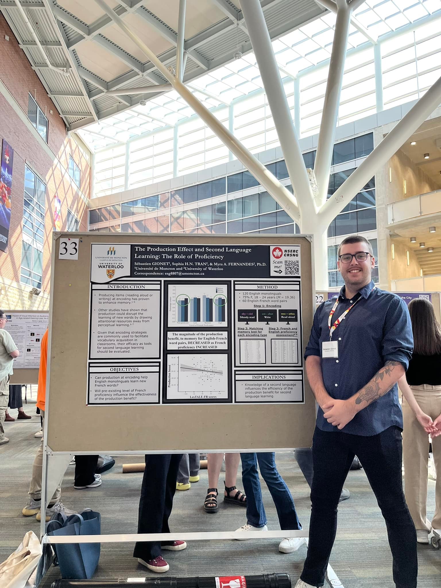 Sebastien at CSBBCS 2023
