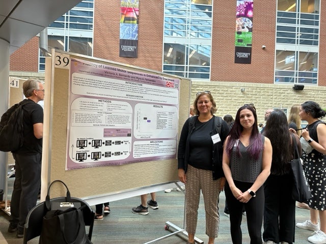 Myra and her student at CSBBCS 2023