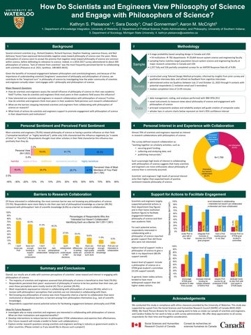 the poster How do scientists and engineers view philosophy of science