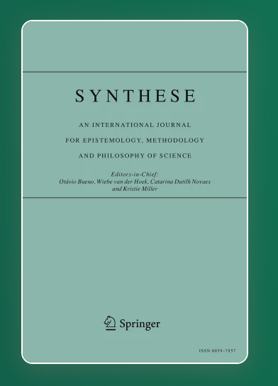 cover of the journal Synthese