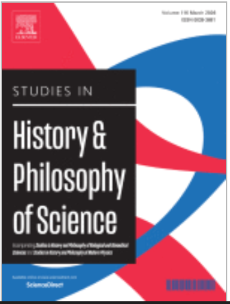 cover of the journal Studies in History and Philosophy of Science