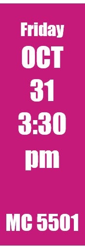 Friday Oct 31 MC 5501