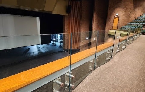 Railing of the Humanities Theatre
