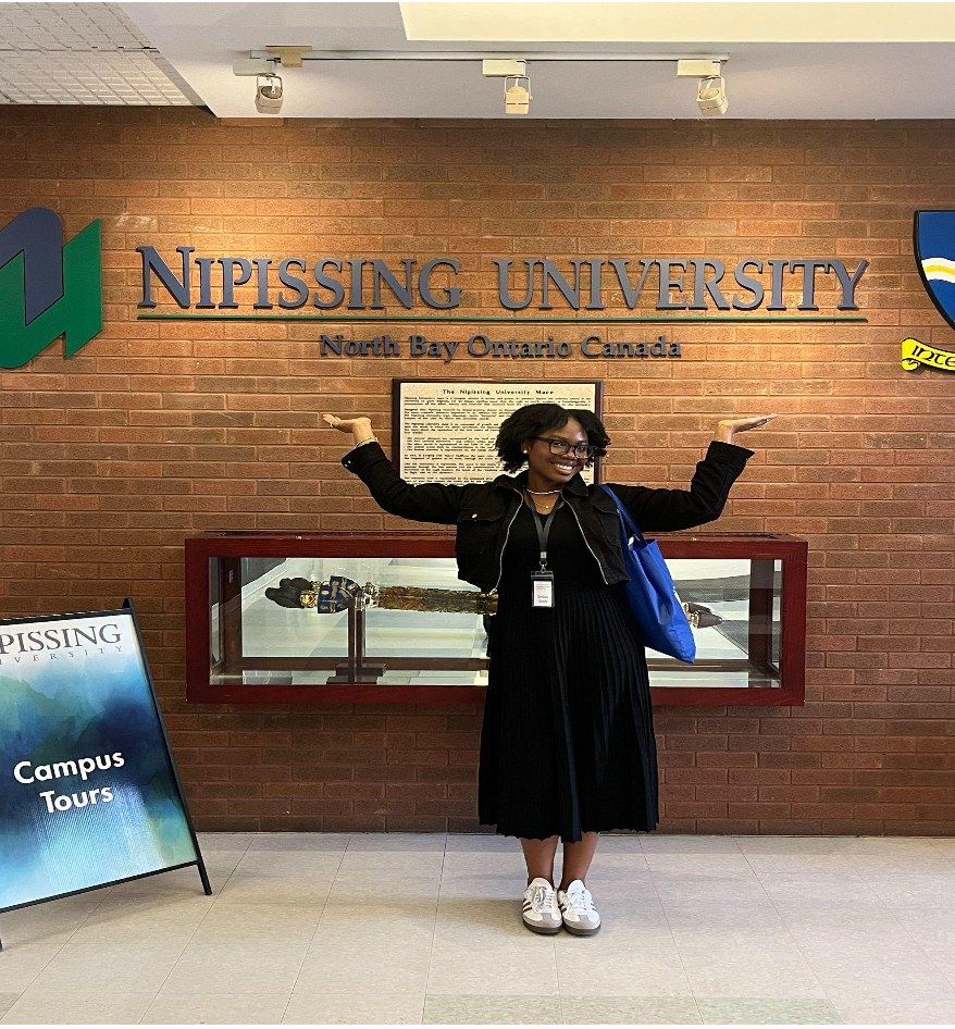 Photo of Orobosa at Nipissing University