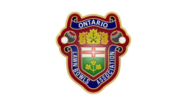 Ontario Lawn Bowls Association logo.