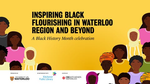 Banner - Inspiring Black Flourishing In Waterloo Region And Beyond