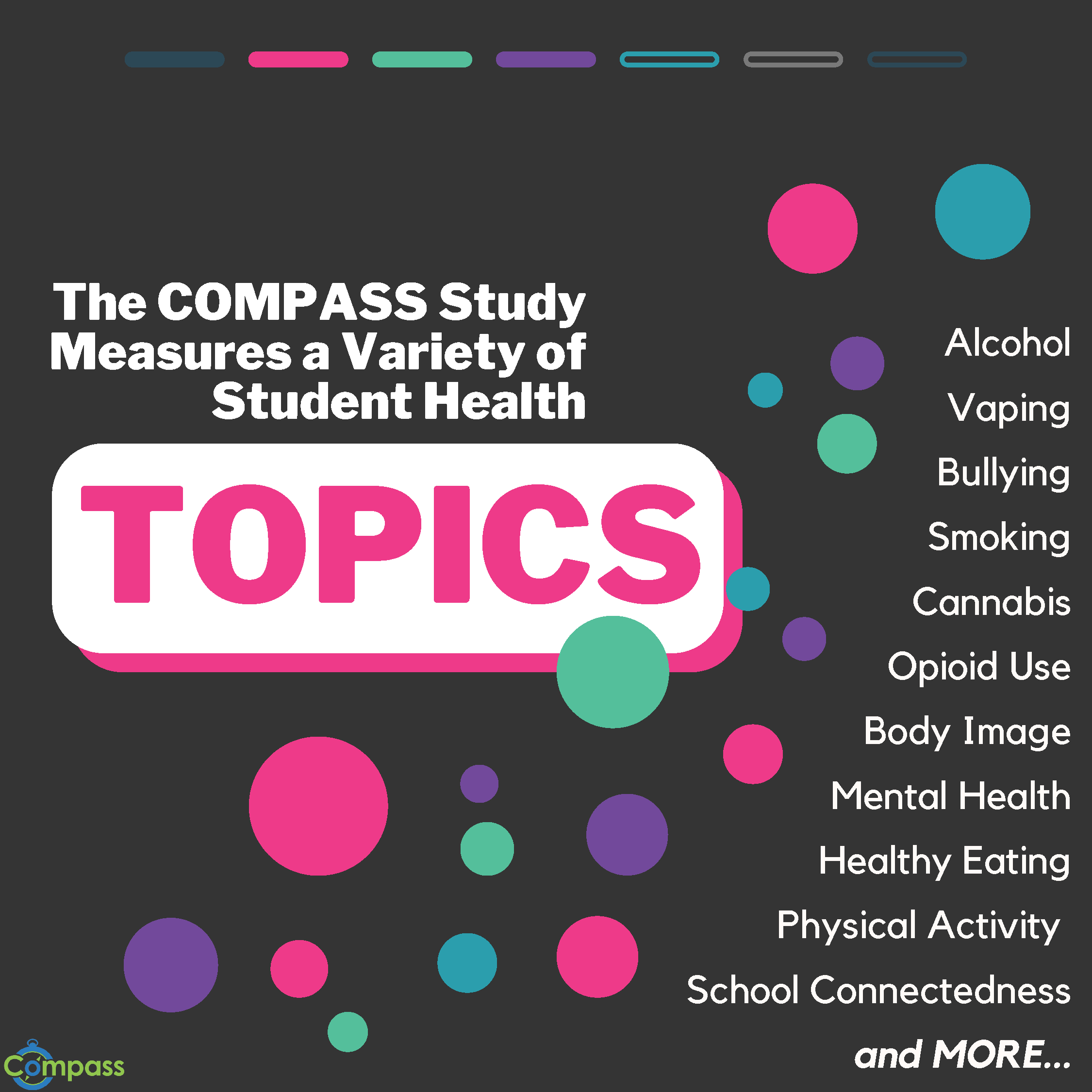 Figure 4- what health topics are measured in COMPASS