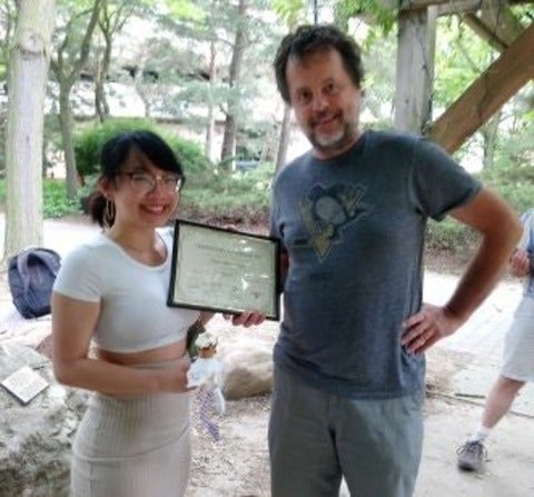 Cassandra Wong and Hans De Sterck