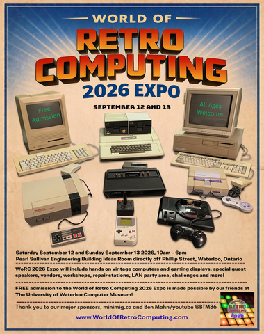 World of Retro Computing Expo 2026 Poster