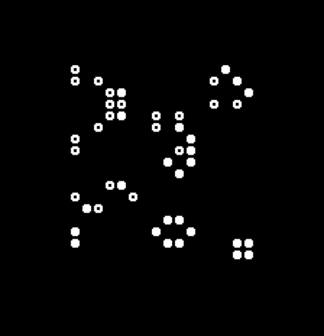 PETSCII art of conway's game of life